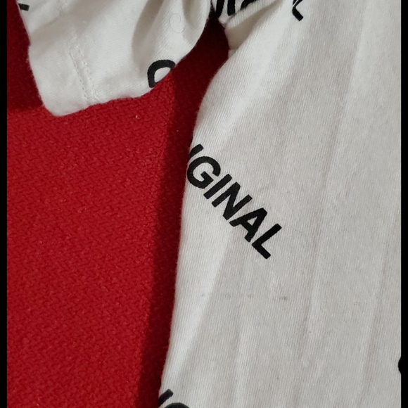 DIVIDED H & M 'Original' graphic tee white short sleeve top sz.sm/med Limited - Picture 5 of 6